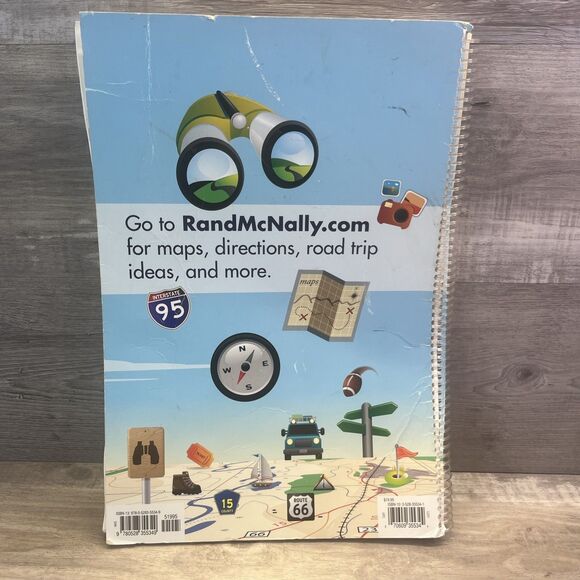 The 2011 Road Atlas Large Scale [Spiral-bound] Rand McNally and Company - Picture 5 of 10